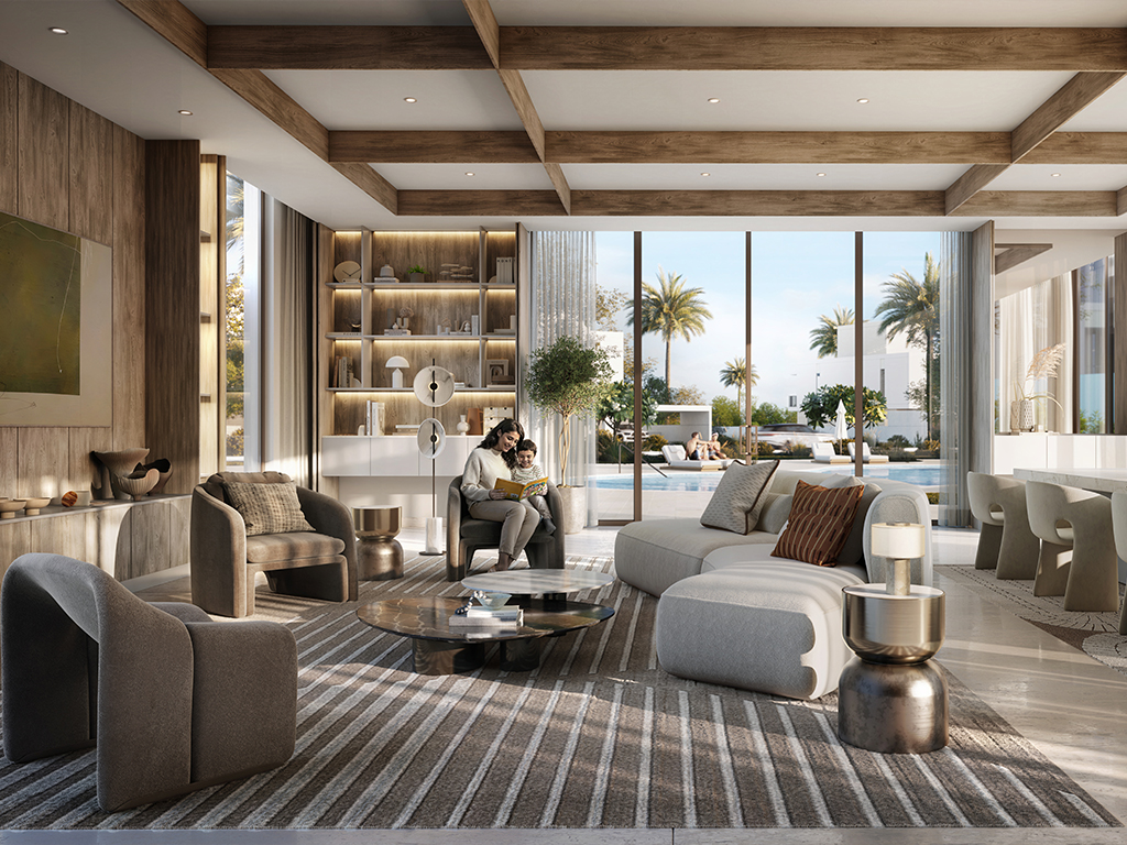 Ovelle interior with earth-conscious finishes